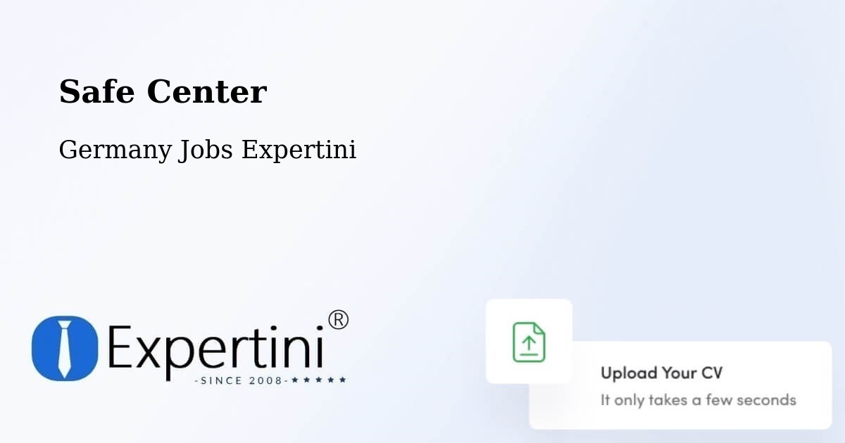 Safety Center – Mayen - Germany Jobs Expertini